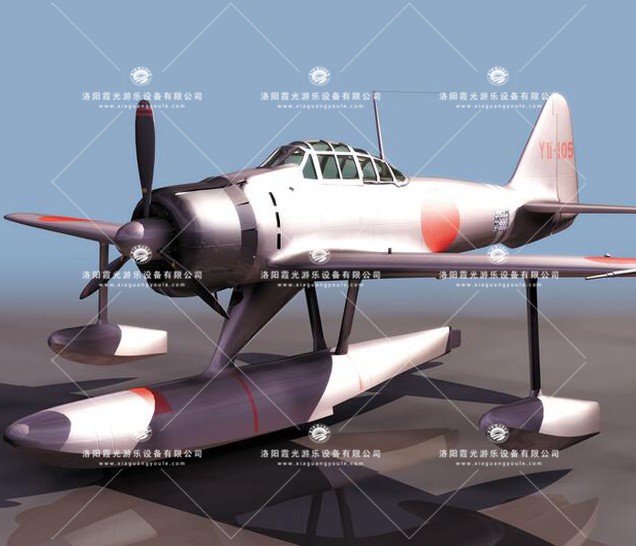 望江3D模型飞机_